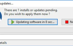 Installation at shutdown with waptexit