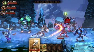 SteamWorld Quest: Hand of Gilgamech screenshot 1