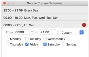 Cisdem AppCrypt for computer - the schedule feature