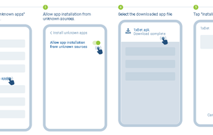 HOW TO INSTALL THE ANDROID APP