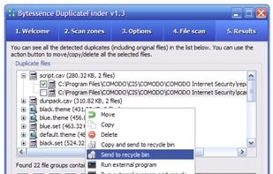 Detected duplicates