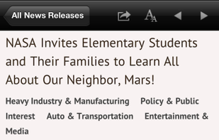 PRNewsWire screenshot 2