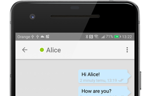 Stork IM screenshot 1