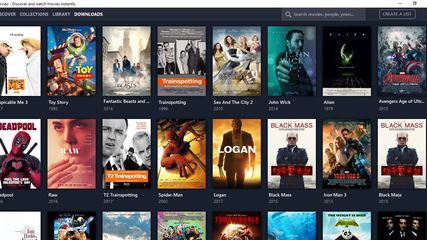 Find all your downloaded movies on one page