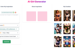 Girl Generator Page