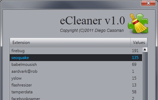eCleaner screenshot 2