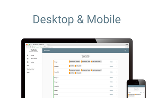 Desktop & mobile dashboard