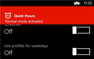 Quiet Hours screenshot 1