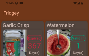 Fridgey screenshot 1