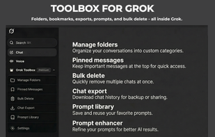 Toolbox for Grok screenshot 1