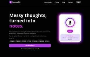 RambleFix screenshot 1