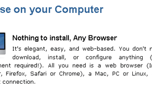 Nothing to install, Any Browser