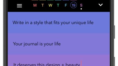 We're huge fans of customizing the beauty of writeaday even further. There are options for the fonts, text color, night mode, and more.
