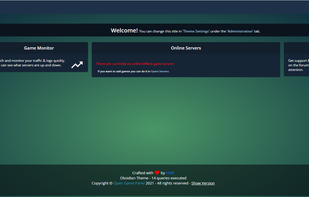 Open Game Panel (OGP) screenshot 3