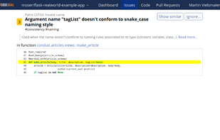 PyCodeQual screenshot 1