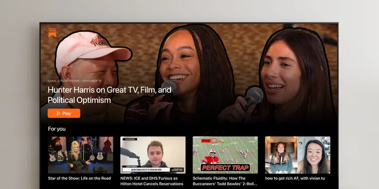 Substack launches its TV app for Apple TV and Google TV for viewing long-form video posts