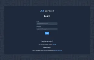 bewCloud screenshot 1