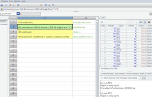esProc SPL supports multi-step computation, which can break down a complex computing task into several simpler calculation steps to reduce computational complexity. The results of each step can be easily observed, making it easy to debug and maintain.