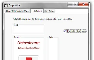 Protomissume Software Box Shot Maker screenshot 1