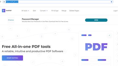 Deft PDF homepage
