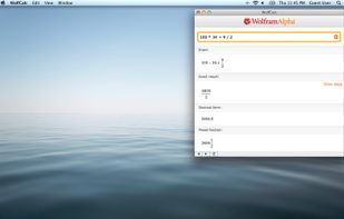 WolfCalc screenshot 2
