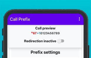 Call Prefix screenshot 2