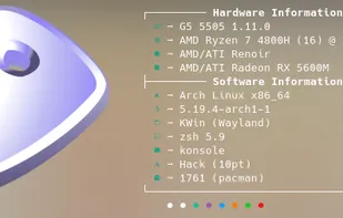 Fastfetch screenshot 1