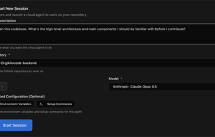 Kilo Code screenshot 1