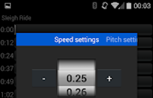 Audipo: Audio Speed Changer screenshot 1