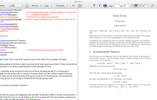 TeXShop screenshot 1