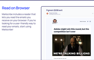 Mailscribe Inbox screenshot 1