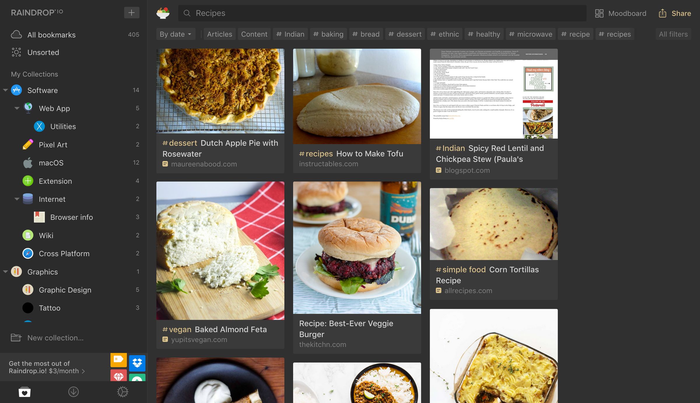 Free Raindrop.io Alternatives: 25+ Bookmark Managers | AlternativeTo