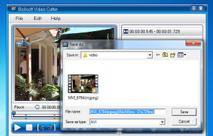 Boilsoft Video Cutter screenshot 1