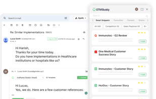 Speed up your sales cycles by leveraging relevant social proof.