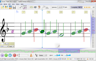 capella melody trainer screenshot 3