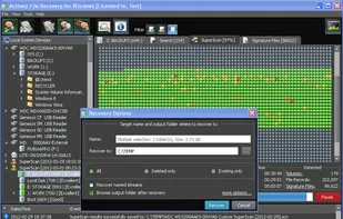 Data Recovery after SuperScan
