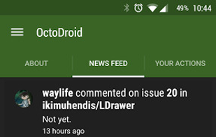 OctoDroid screenshot 3