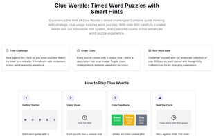 Clue Wordle screenshot 1
