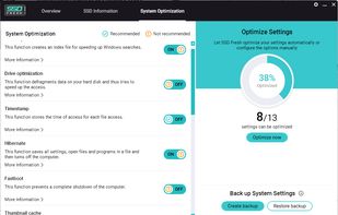 SSD Fresh screenshot 2