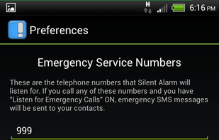 Silent Alarm screenshot 1