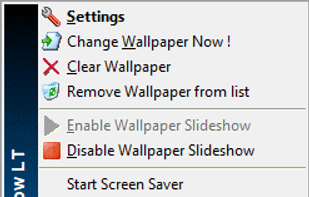 Wallpaper Slideshow LT screenshot 1