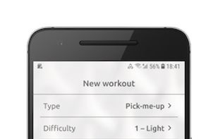 Basic options: Type, Difficulty, Duration