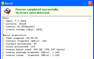 CDCheck screenshot 2