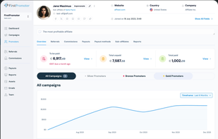 FirstPromoter screenshot 1