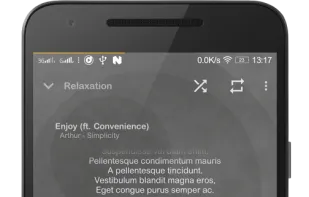 Music Player Mezzo screenshot 2