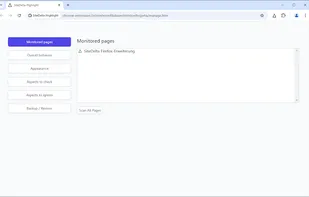 SiteDelta screenshot 2