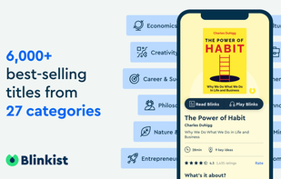 Blinkist screenshot 1