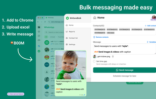 WASendBulk screenshot 1