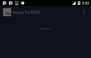 Voice to MIDI screenshot 2