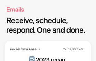 Amie screenshot 2